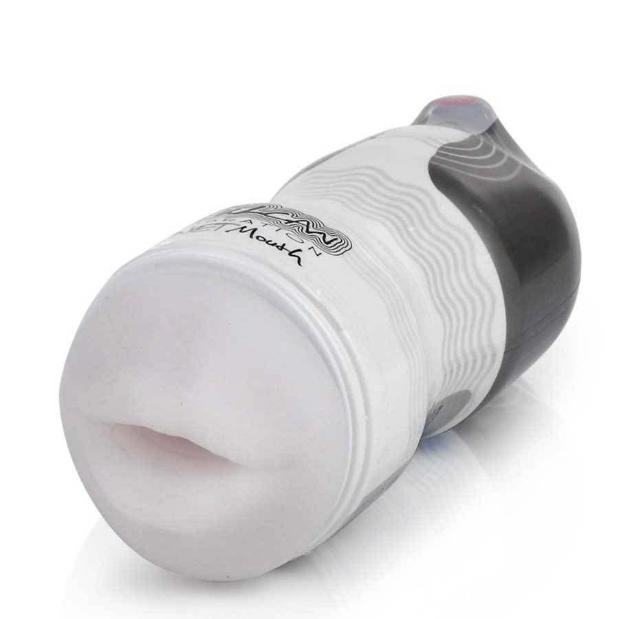 Vulcan Vibrating Oral Sex Male Masturbator Wet Mouth Stroker