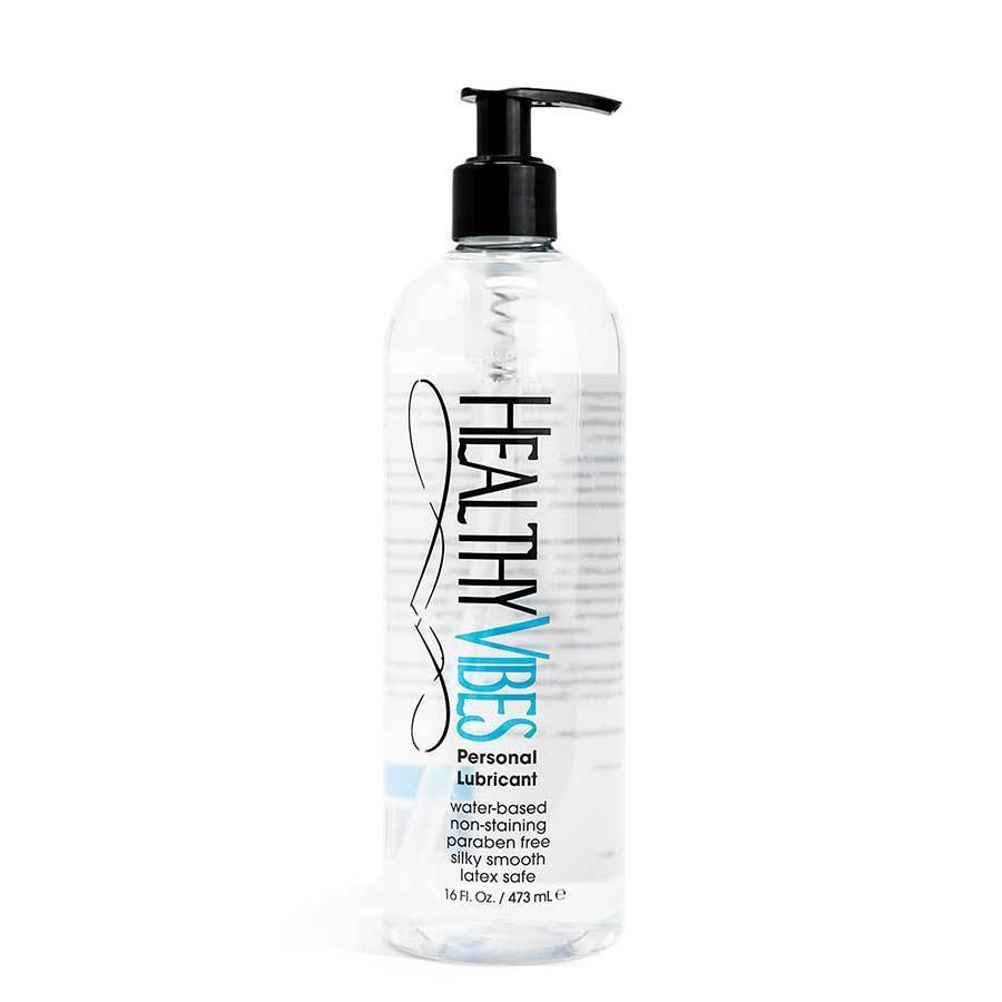Water Based Sex Lube by Healthy Vibes Lubricants Lubricant 16 oz