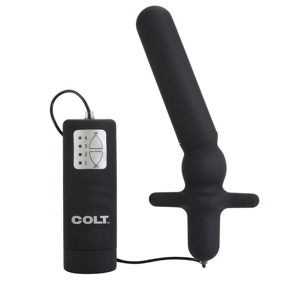 Waterproof Anal T Vibrating Probe with Controller by Colt Anal Sex Toys