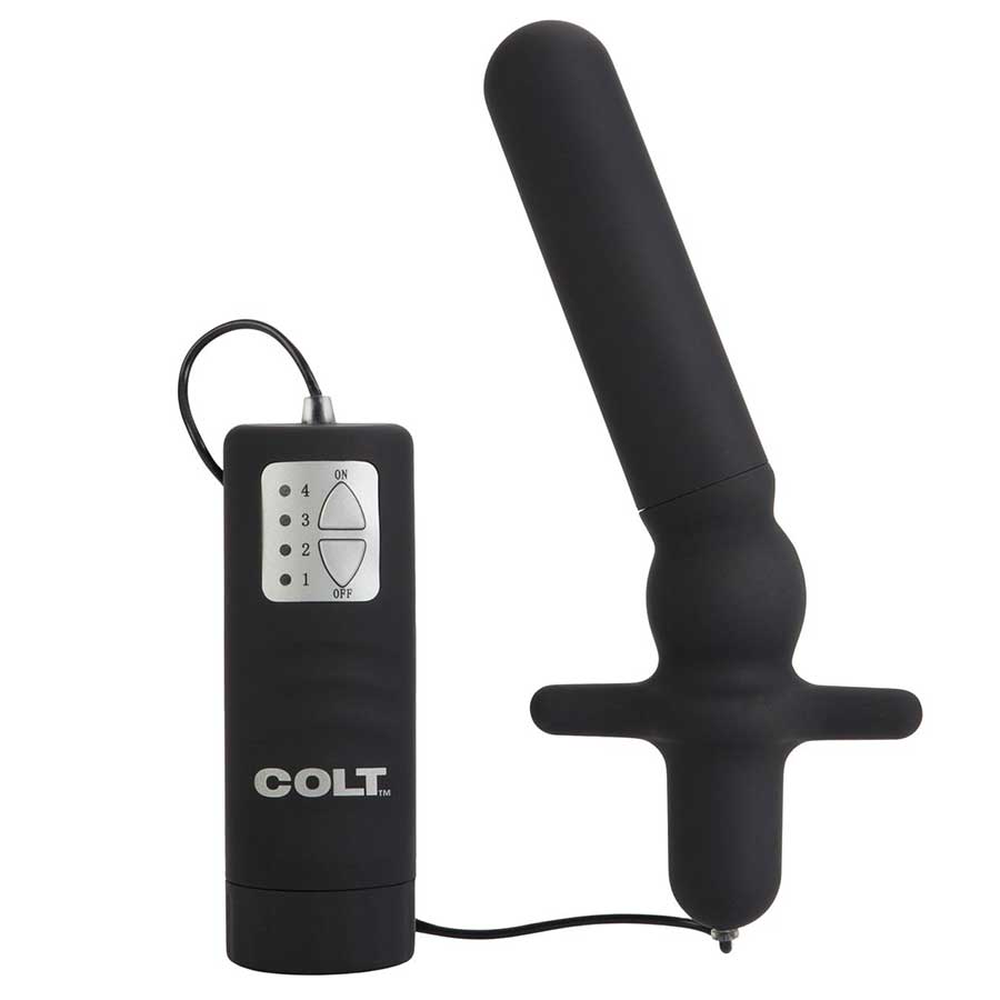 Waterproof Anal T Vibrating Probe with Controller by Colt Waterproof Anal T Vibrating Probe with Controller by Colt