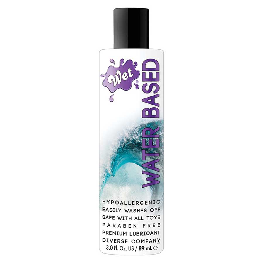 Wet Water-Based Premium Personal Lubricant Lubricant 3 oz