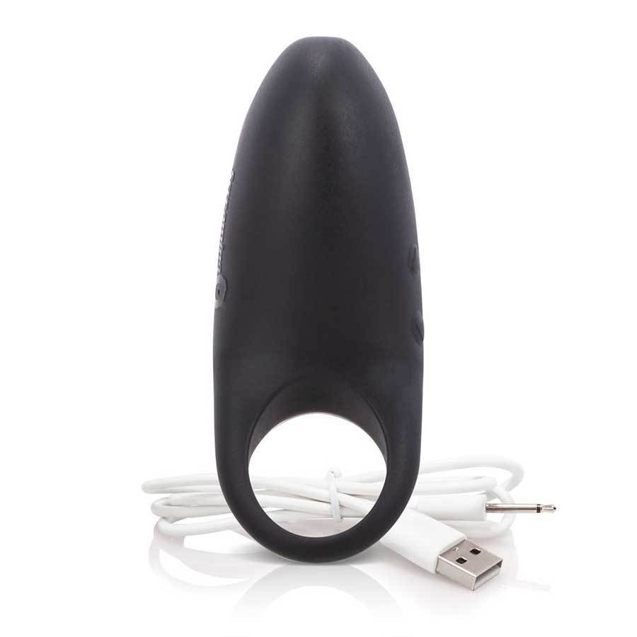 Work It! Penis Ring Silicone Vibrating Black Couples Cock Ring Sex Toy Cock Rings