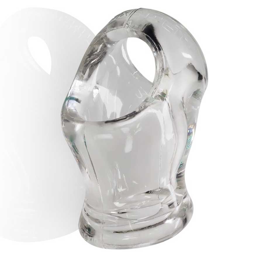 X-Stretch Unit-X Cock Ring &amp; Ball Stretcher by Oxballs Cock Rings Clear