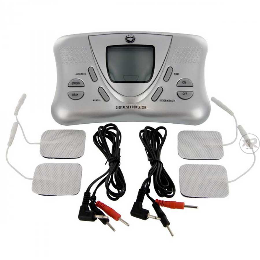 Zeus Electrosex Deluxe Digital Power Box for Electro-Stim Accessories