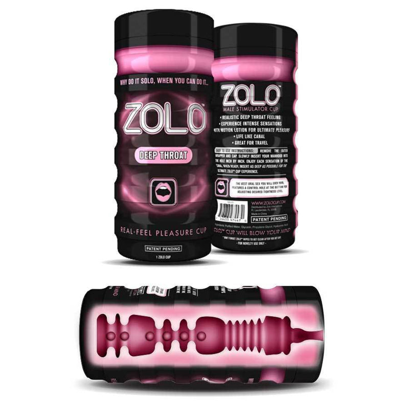 Zolo Male Masturbator Cup Deep Thoat Blow Job Sleeve Zolo Male Masturbator Cup Deep Thoat Blow Job Sleeve