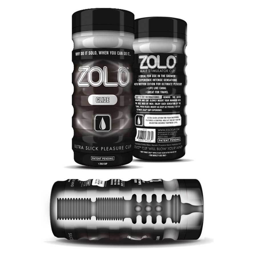 Zolo Male Masturbator Cup Glide Ultra Slick Sleeve Masturbators